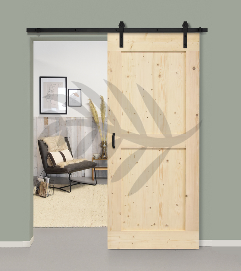 Basic Schiebetür in Scheunentor Optik Modell Easy- Farmhouse Barn Door rustikal