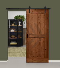 Basic Schiebetür in Scheunentor Optik Modell Easy- Farmhouse Barn Door rustikal