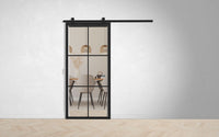 Lofttür Stahl-Glas-Schiebetüre Modell Bella - Industrial Loft Style