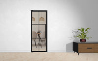 Stahl-Glas-Pendeltür Modell Bella - Industrial Loft Style