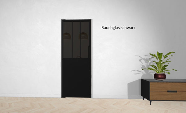 Stahl-Glas-Pendeltür Modell Emma - Industrial Loft Style