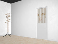 Stahl-Glas-Pendeltür Modell Hanna - Industrial Loft Style