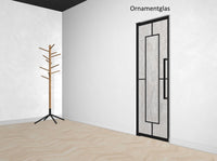 Stahl-Glas-Pendeltür Modell Mia - Industrial Loft Style