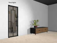 Stahl-Glas-Pendeltür Modell Mia - Industrial Loft Style