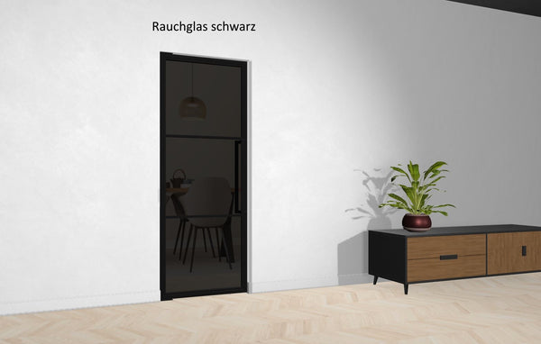 Stahl-Glas-Pendeltür Modell Nele - Industrial Loft Style