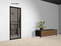 Stahl-Glas-Pendeltür Modell Noah - Industrial Loft Style