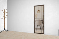 Stahl-Glas-Pendeltür Modell Noah - Industrial Loft Style