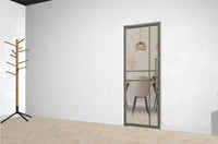 Stahl-Glas-Pendeltür Modell Noah - Industrial Loft Style