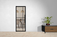 Stahl-Glas-Pendeltür Modell Noah - Industrial Loft Style