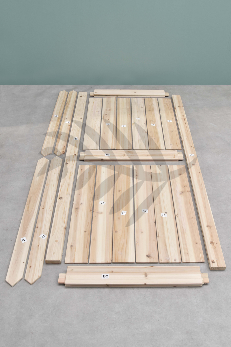 DIY Schiebetür 215 x 95 cm