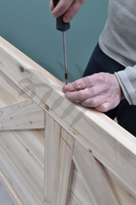 DIY Schiebetür 215 x 95 cm