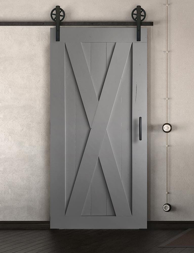 Schiebetür in Scheunentor Optik Modell Big X - Farmhouse Barn Door rustikal