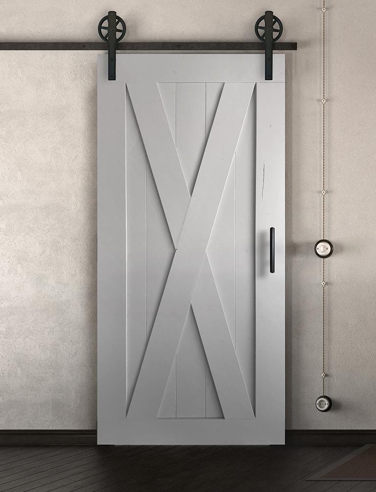 Schiebetür in Scheunentor Optik Modell Big X - Farmhouse Barn Door rustikal