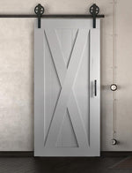 Schiebetür in Scheunentor Optik Modell Big X - Farmhouse Barn Door rustikal