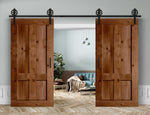 Doppelschiebetür in Scheunentor-Optik Modell Farmhouse - Farmhouse Barn Door rustikal