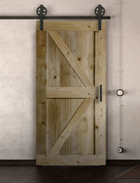 Schiebetür in Scheunentor-Optik Modell Arrow - Farmhouse Barn Door rustikal