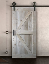 Schiebetür in Scheunentor-Optik Modell Arrow - Farmhouse Barn Door rustikal