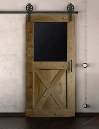 Schiebetür in Scheunentor-Optik Modell Blackboard X - Farmhouse Barn Door rustikal