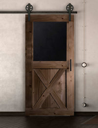 Schiebetür in Scheunentor-Optik Modell Blackboard X - Farmhouse Barn Door rustikal