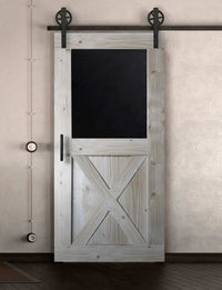 Schiebetür in Scheunentor-Optik Modell Blackboard X - Farmhouse Barn Door rustikal