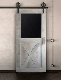 Schiebetür in Scheunentor-Optik Modell Blackboard X - Farmhouse Barn Door rustikal