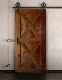 Schiebetür in Scheunentor-Optik Modell Double X - Farmhouse Barn Door rustikal