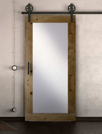 Schiebetür in Scheunentor Optik Modell Mirrow - Farmhouse Barn Door rustikal