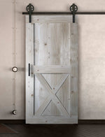 Schiebetür in Scheunentor Optik Modell X - Farmhouse Barn Door rustikal